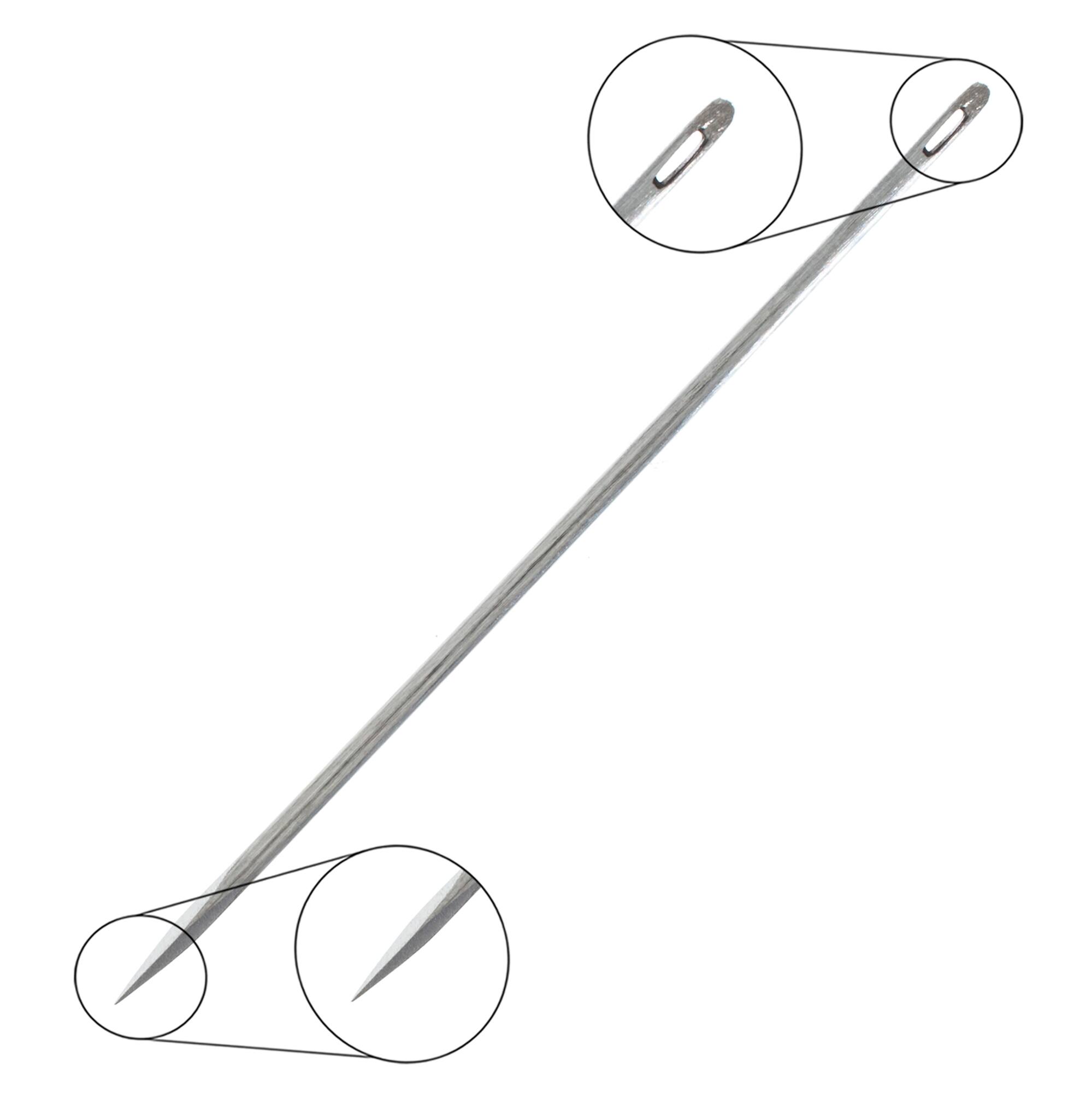 Tulip® Japanese Long Leather Beading Needles, 2ct.